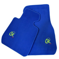 Blue Floor Mats For BMW 3 Series E93 Tailored Set Perfect Fit - AutoWin