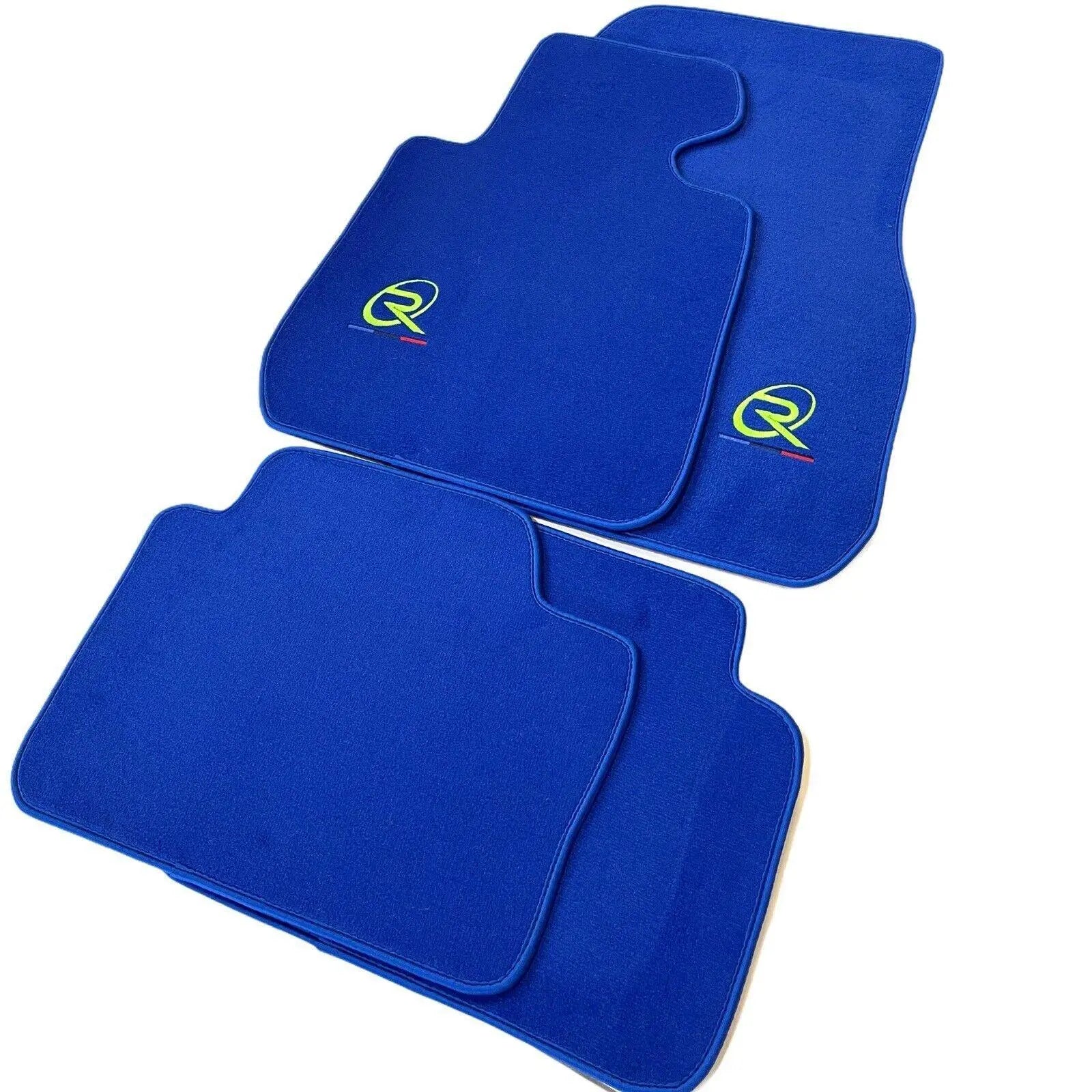 Blue Floor Mats For BMW 7 Series G12 Tailored Set Perfect Fit - AutoWin