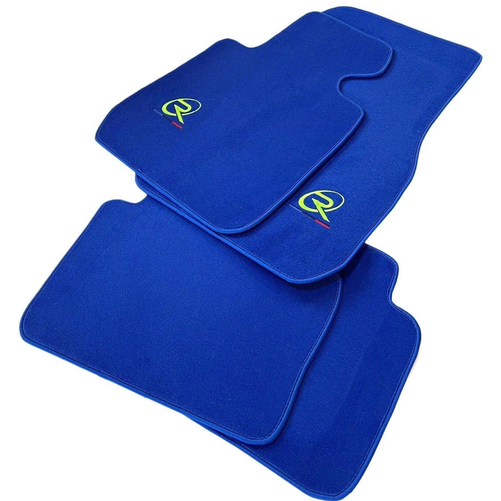 Blue Floor Mats For BMW X3M Series F97 Tailored Set Perfect Fit - AutoWin