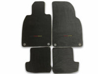 Floor Mats for Audi A3 - 3-door Hatchback (1996-2000) Carpet Germany Flag - AutoWin