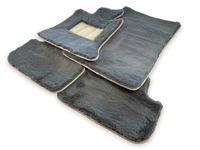 Sheepskin Floor Mats For Rolls Royce Wraith 2013–2023 Er56 Design - AutoWin