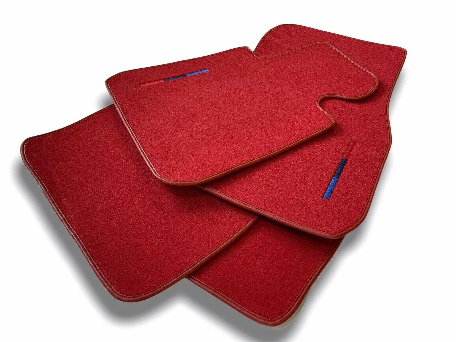 Red Floor Mats For BMW X4 Series F26 With M Package - AutoWin
