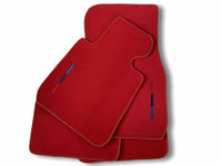 Red Floor Mats For BMW X5 Series E70 LCI With M Package - AutoWin
