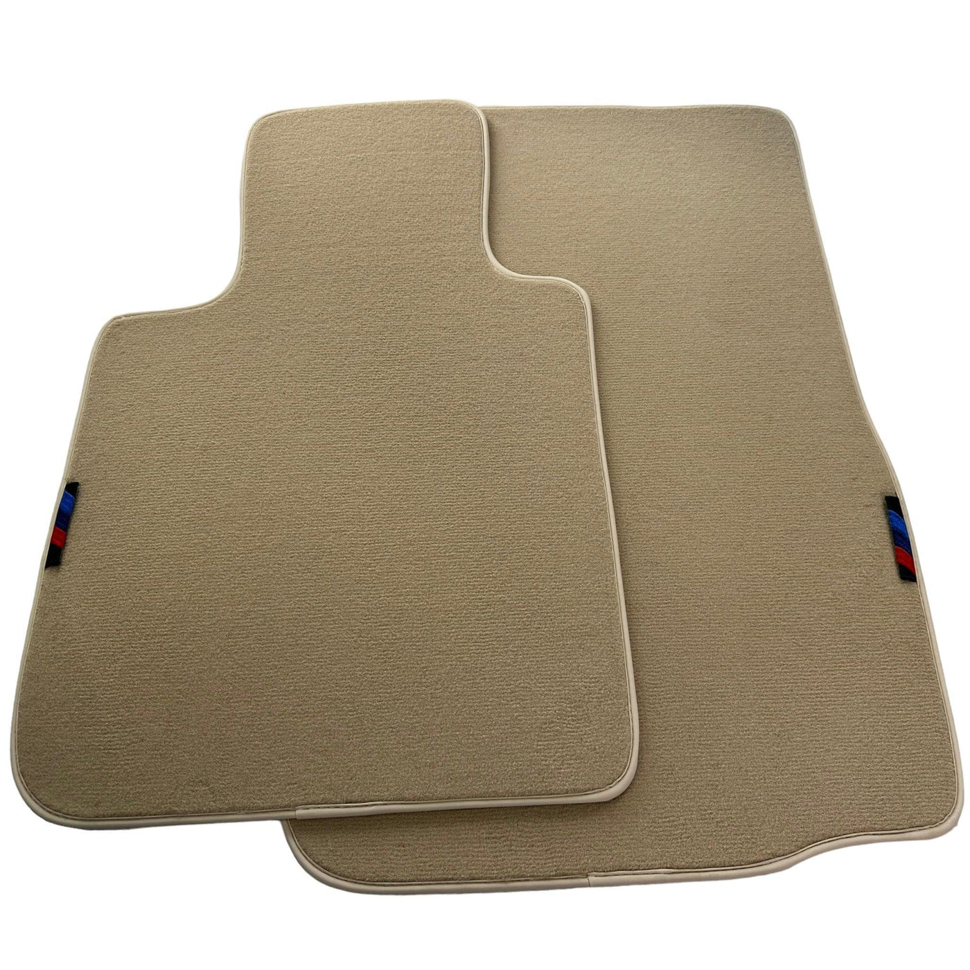 Beige Floor Mats For BMW Z4 Series E85 Convertible (2003-2008) With M Package - AutoWin