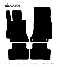 Beige Floor Mats For Mercedes Benz E-Class S213 Estate (2016-2020) | Limited Edition - AutoWin