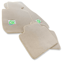 Beige Mats For BMW 3 Series E36 Convertible Tailored Set Perfect Fit - AutoWin