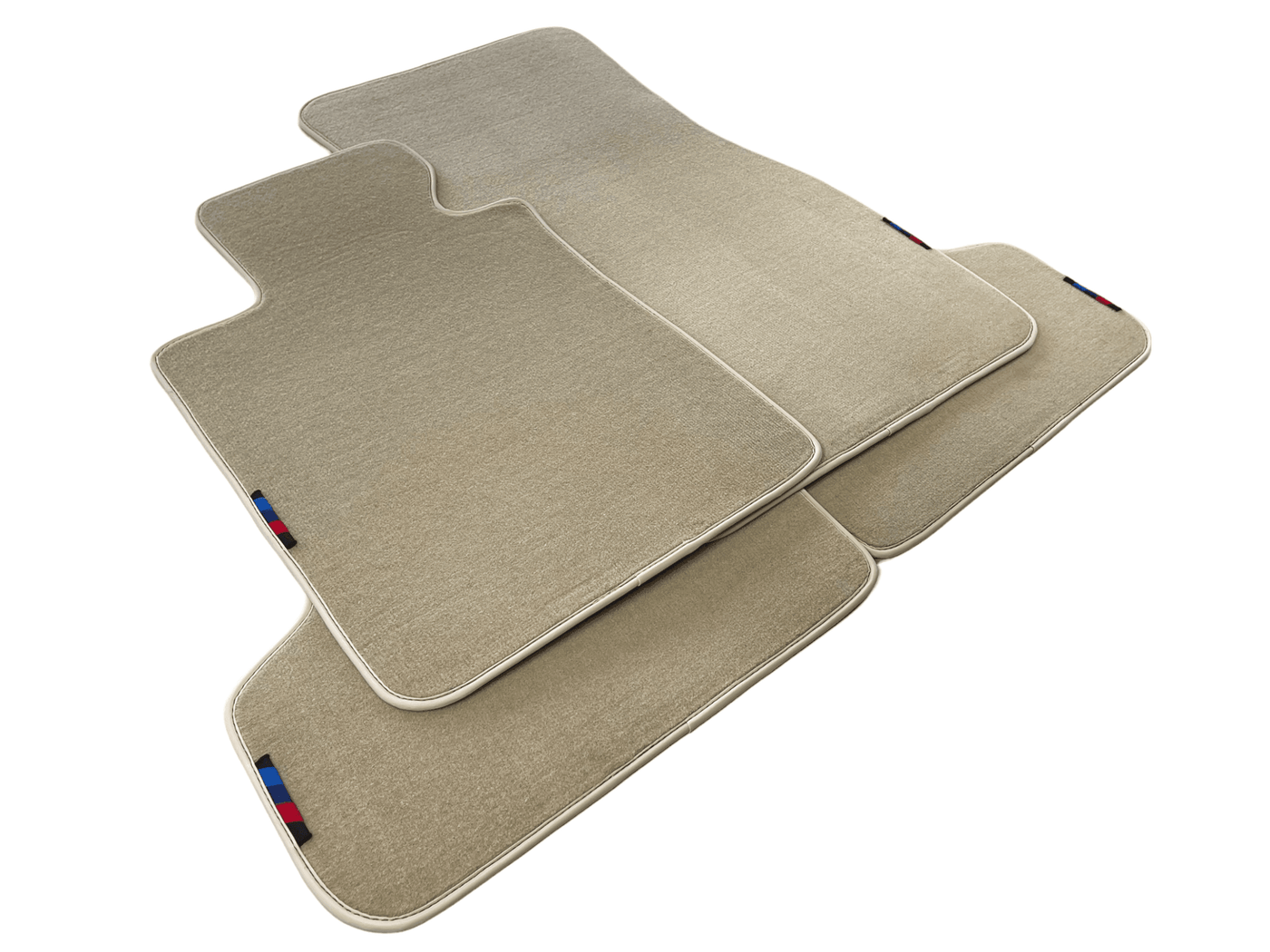 Beige Mats For BMW 6 Series E24 Coupe With M Package - AutoWin