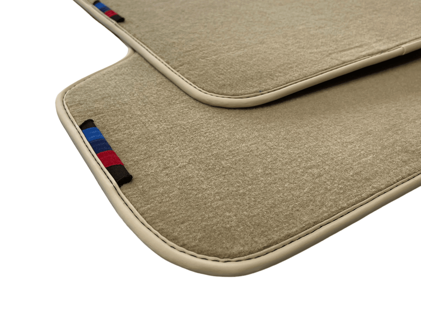 Beige Mats For BMW M5 E39 With M Package - AutoWin