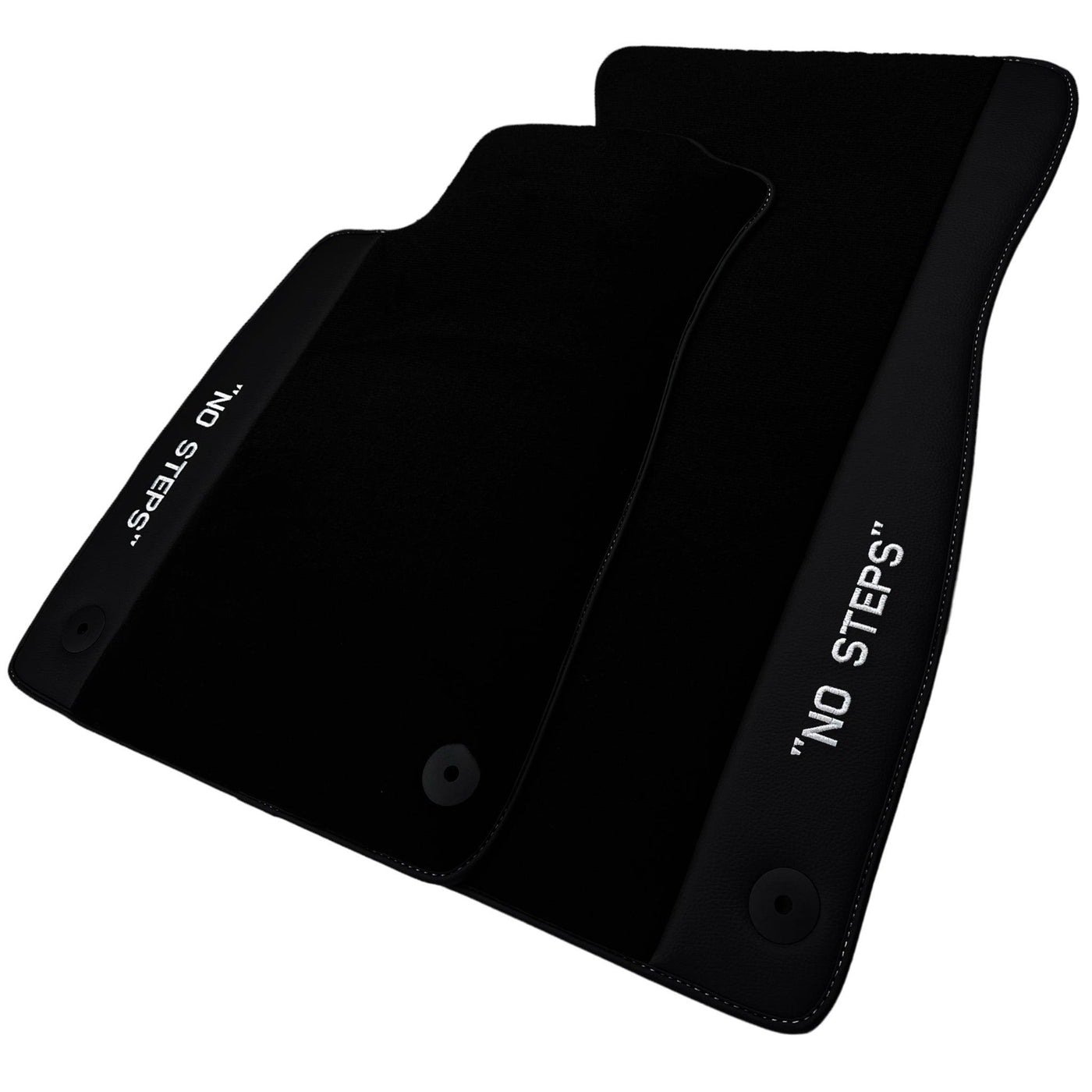 Black Floor Mats for Audi A3 - 3-door Hatchback (2003-2012) | No Steps - AutoWin