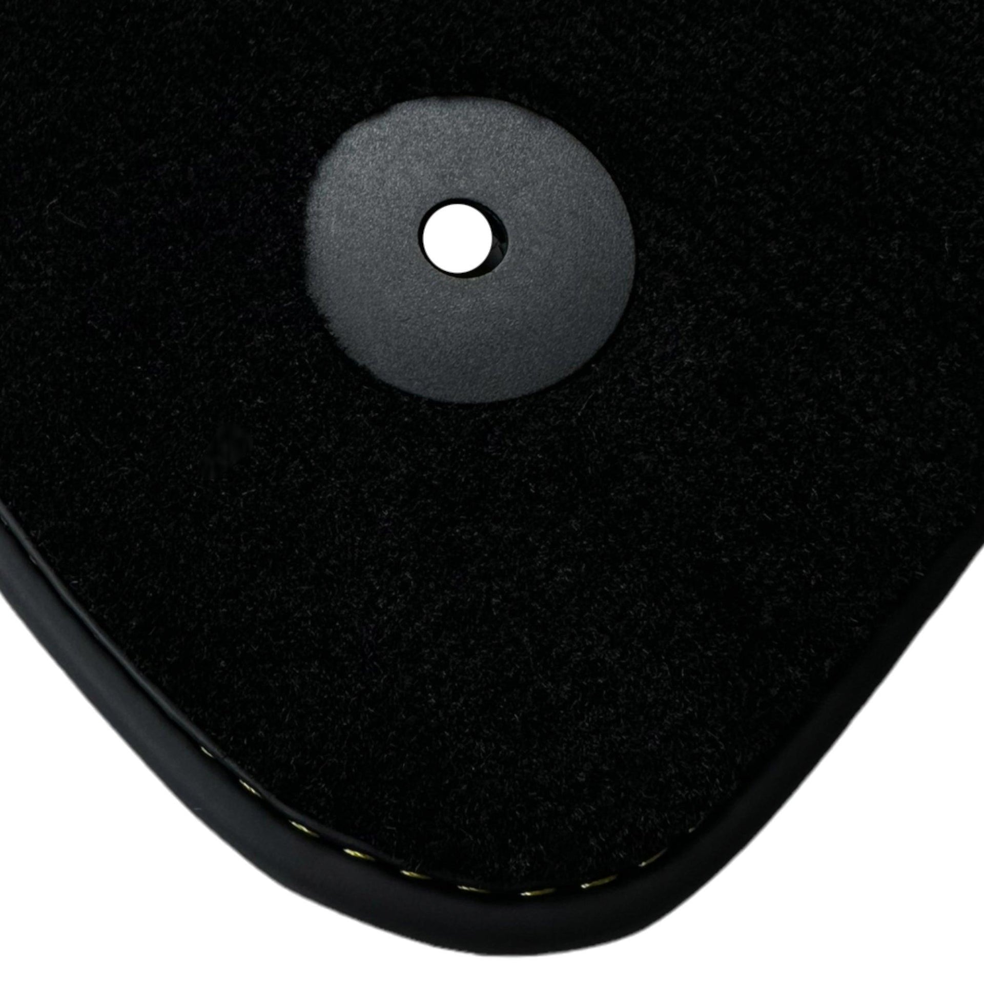 Black Floor Mats for Audi A3 - 5-door Sedan (2021 - 2024) | Fighter Jet Edition - AutoWin