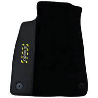 Black Floor Mats for Audi A3 - 5-door Sportback Hybrid (2021 - 2024) | Fighter Jet Edition - AutoWin