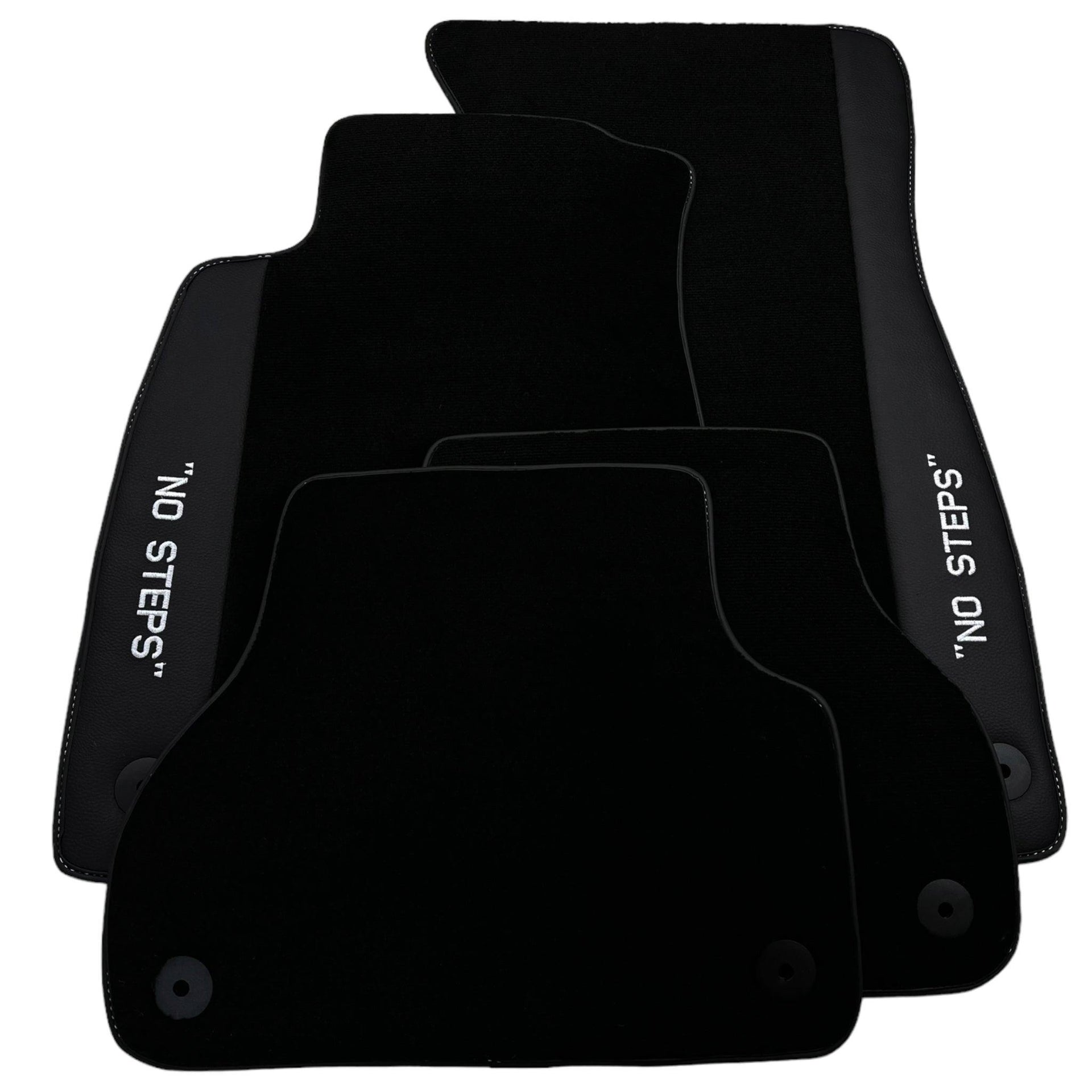 Black Floor Mats for Audi A5 - F53 Coupe (2016-2020) | No Steps - AutoWin