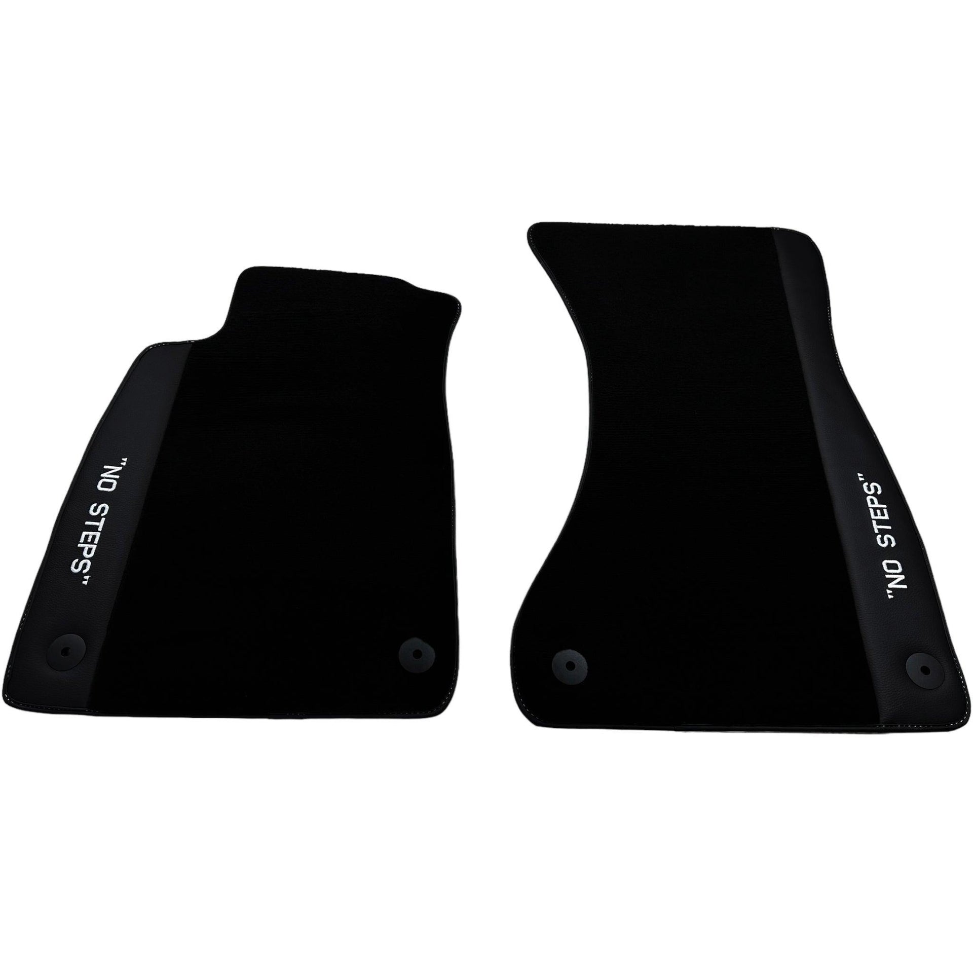 Black Floor Mats for Audi A5 - F53 Coupe (2016-2020) | No Steps - AutoWin