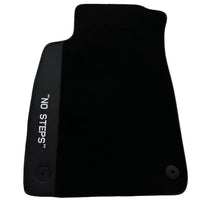 Black Floor Mats for Audi A6 - C6 Sedan Long (2004-2008) | No Steps - AutoWin