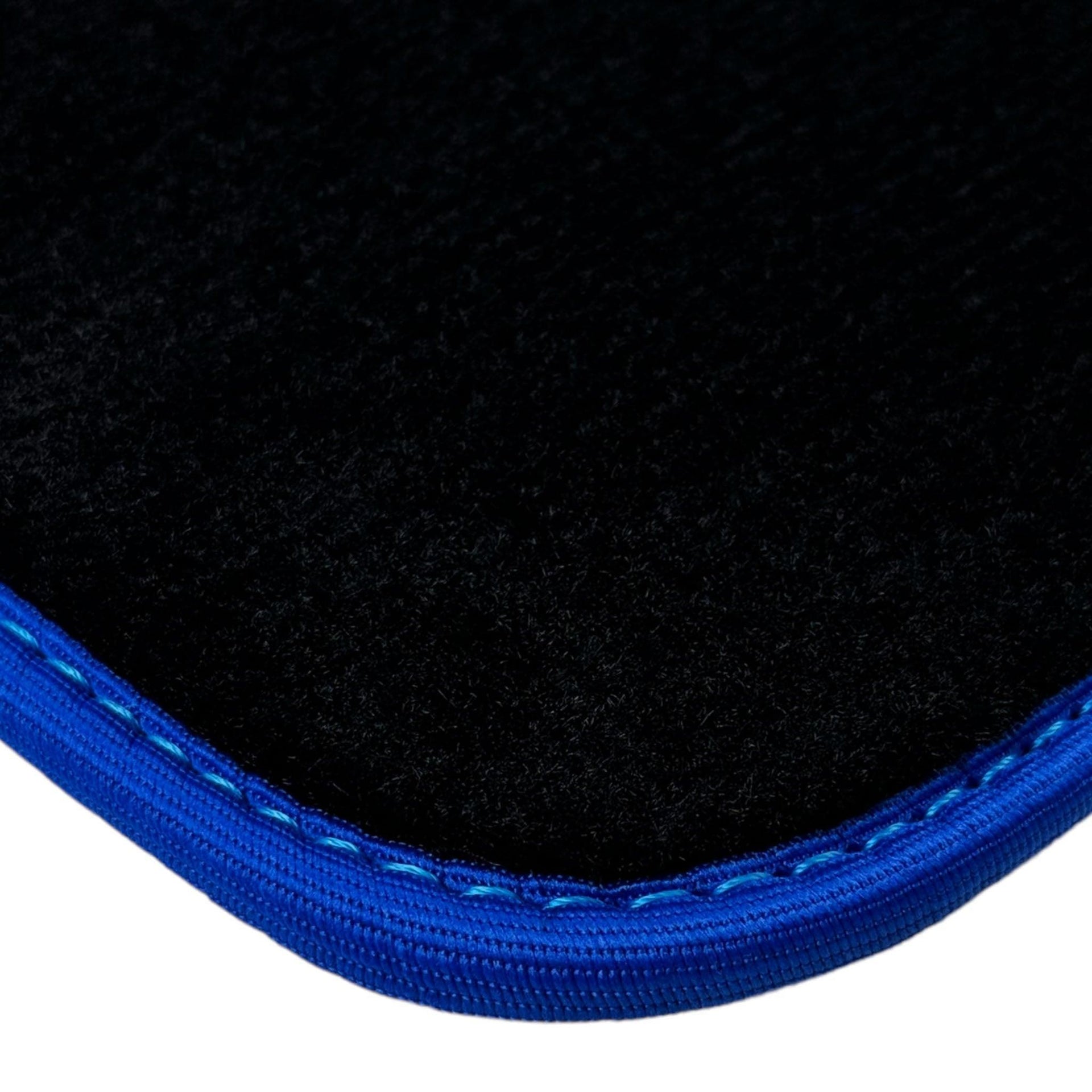 Black Floor Mats For BMW 3 Series F36 Gran Coupe | | Blue Trim - AutoWin