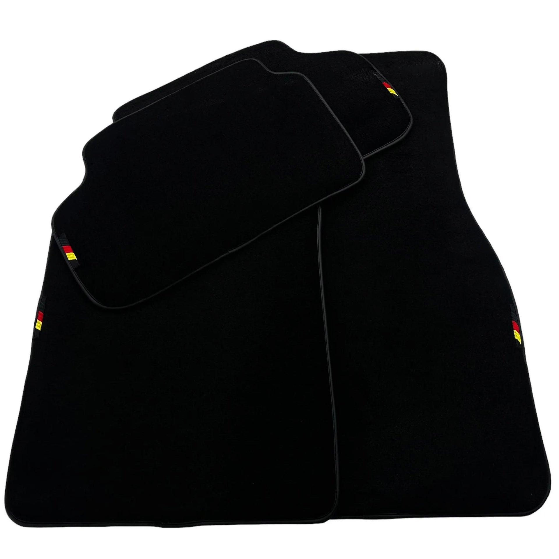 Black Floor Mats For BMW 7 Series G11 Germany Edition AutoWin Brand - AutoWin