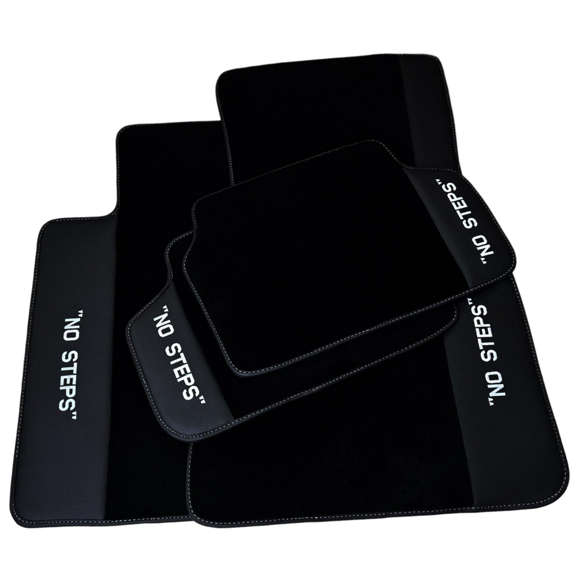 Black Floor Mats For BMW 8 Series Gran Coupe G16 No Steps Edition AutoWin Brand - AutoWin