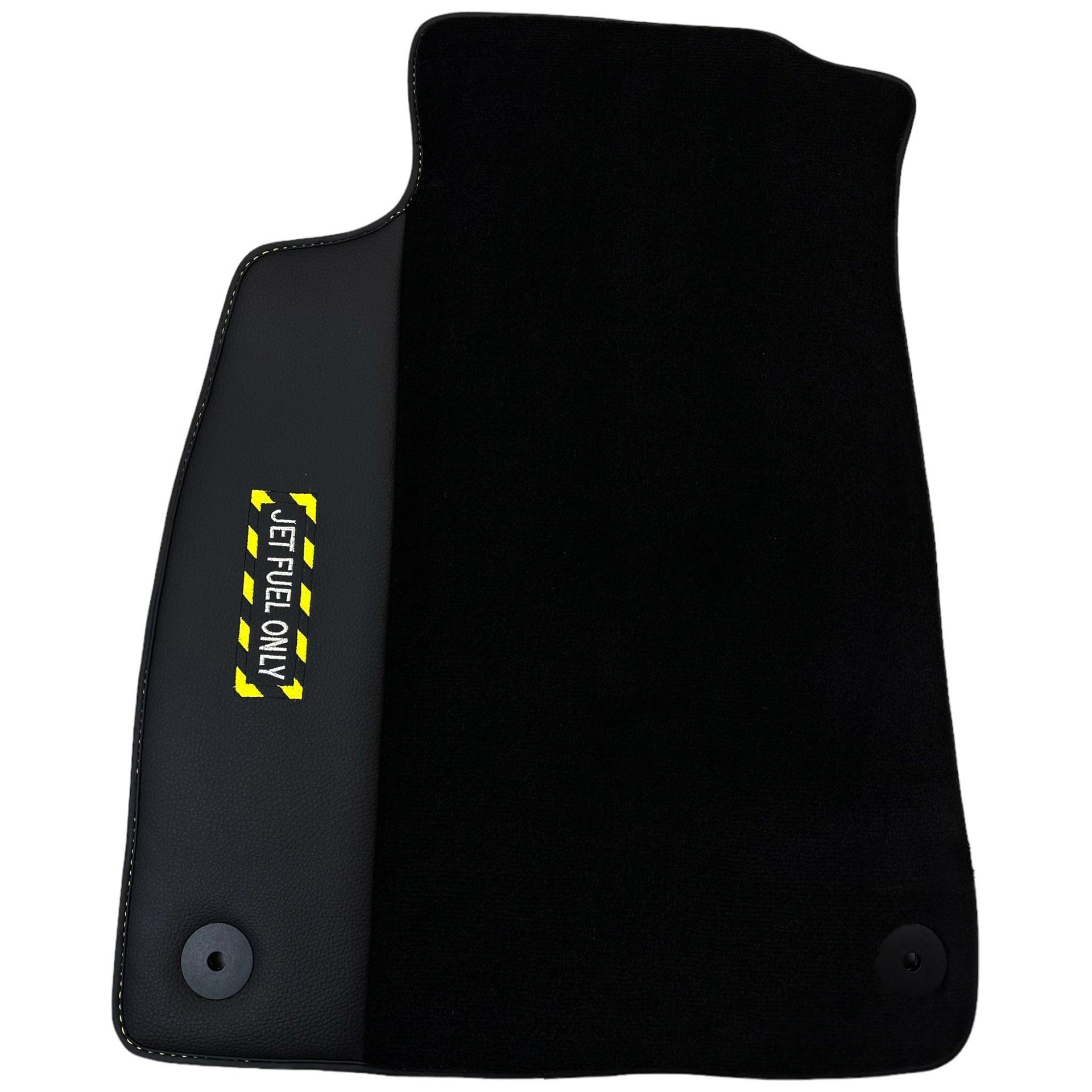 Black Floor Mats for e-tron (2019-2024) | Fighter Jet Edition - AutoWin