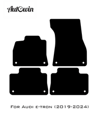 Black Floor Mats for e-tron (2019-2024) | No Steps - AutoWin