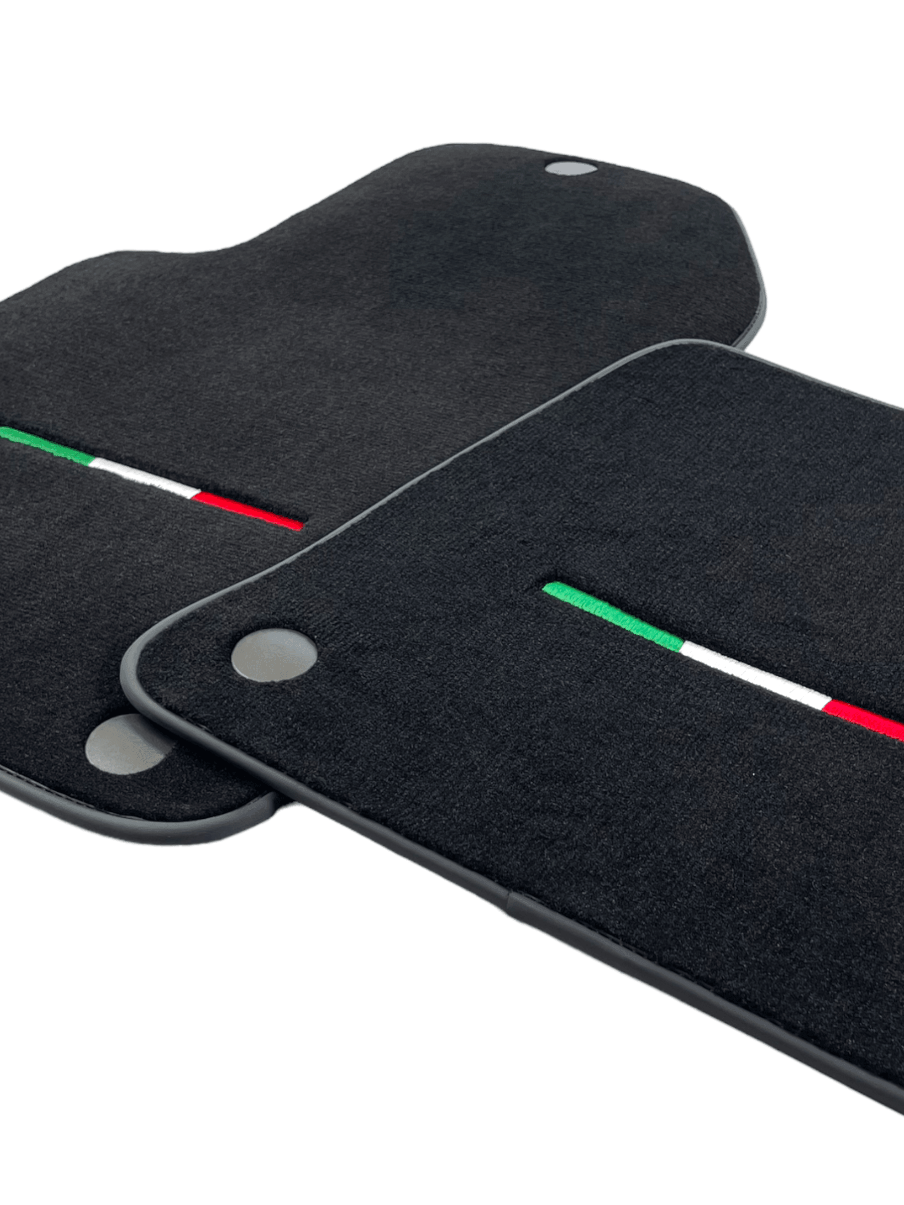 Black Floor Mats For Ferrari 599 Coupe 2006-2012 Italian Edition - AutoWin