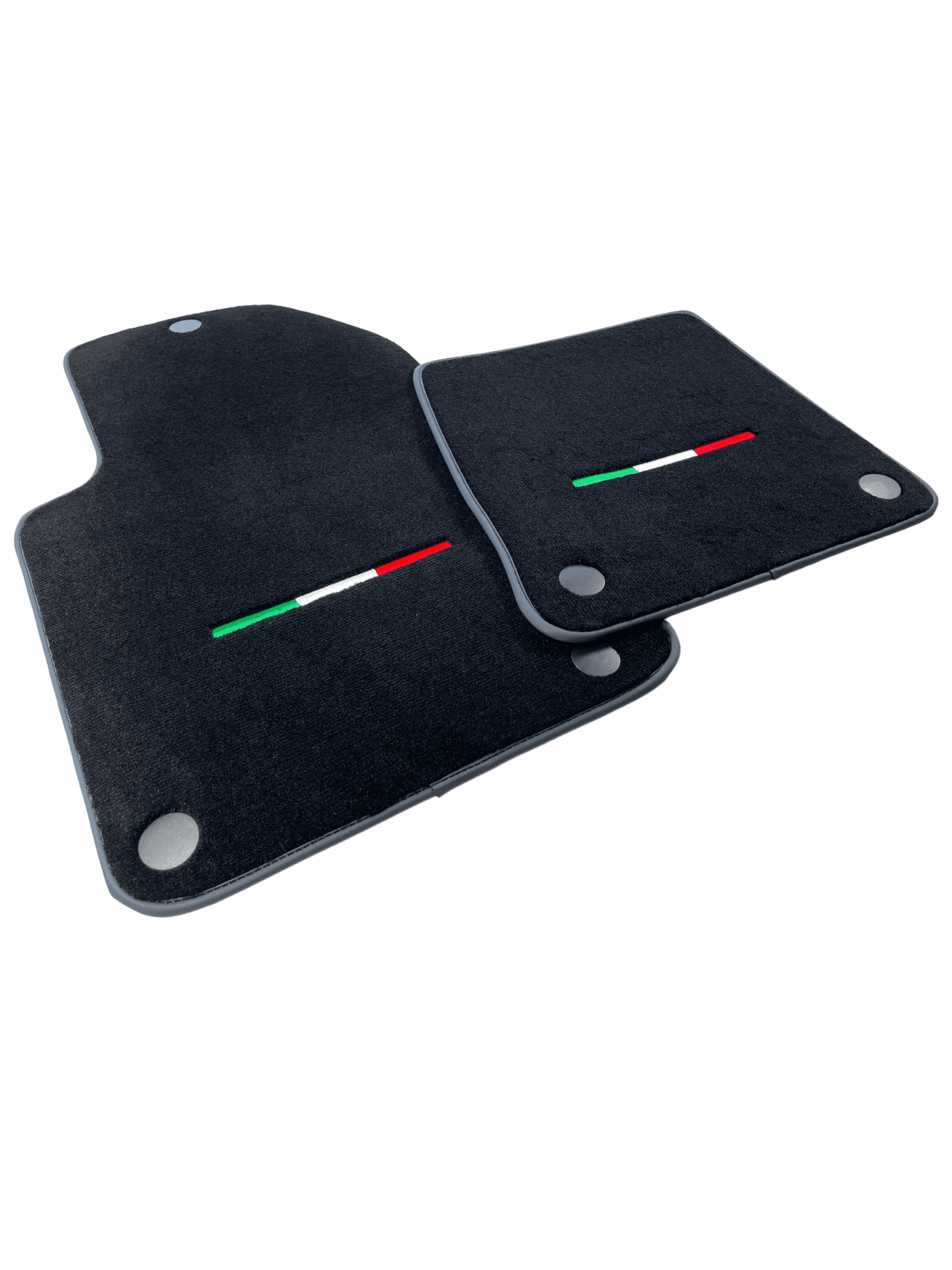 Black Floor Mats For Ferrari 599 Coupe 2006-2012 Italian Edition - AutoWin
