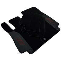 Black Floor Mats For Mercedes Benz E-Class W210 Sedan (1995-2002) | AutoWin Edition - AutoWin
