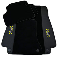 Black Floor Mats For Mercedes Benz E-Class W211 Sedan (2002-2009) | Fighter Jet Edition - AutoWin
