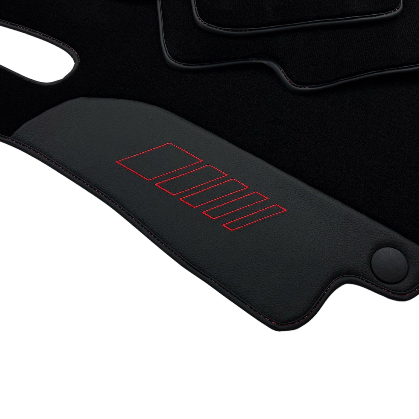 Black Floor Mats For Mercedes Benz E-Class W212 Sedan Facelift (2013-2016) | AutoWin Edition - AutoWin