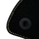 Customizable Black Floor Mats For Mercedes Benz EQS-Class X296 (2022-2023) - AutoWin