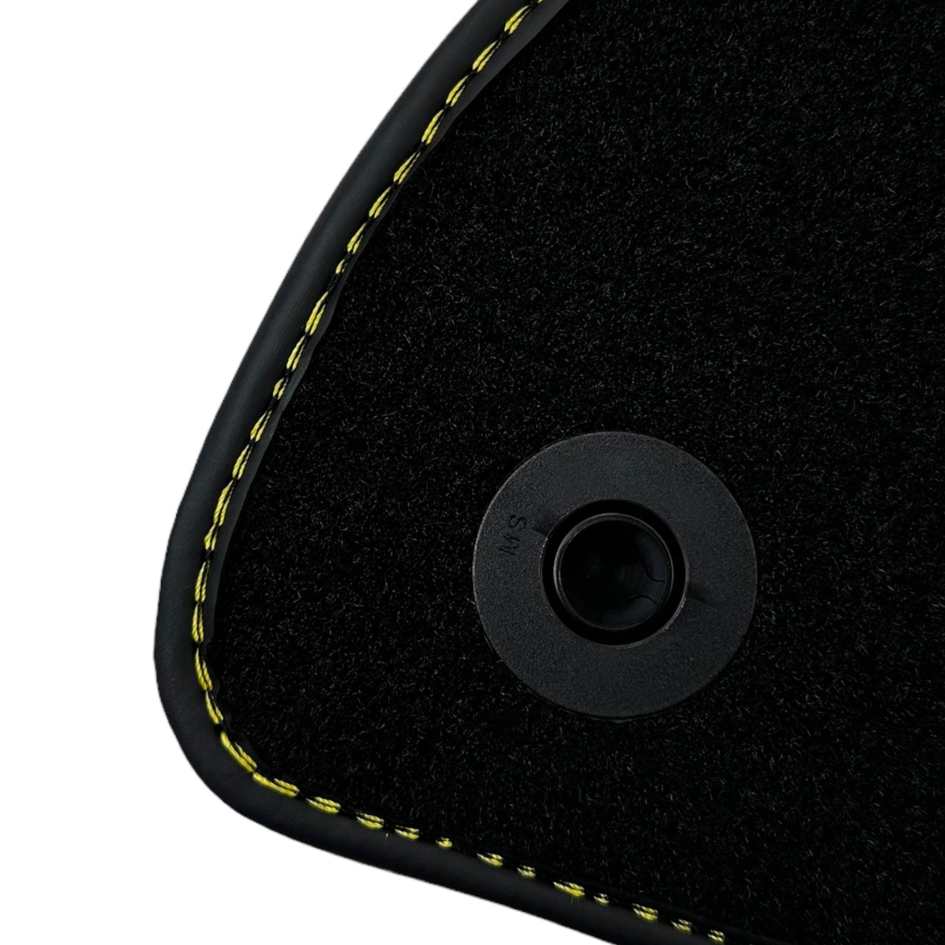 Black Floor Mats For Mercedes Benz GLA-Class X156 (2017-2020) | Fighter Jet Edition - AutoWin