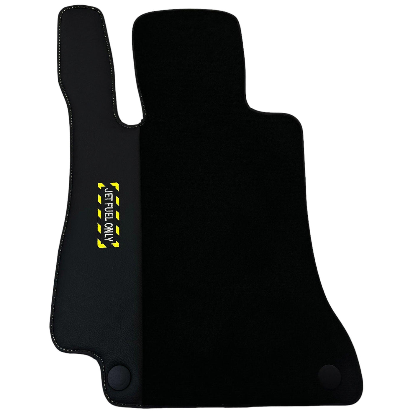 Black Floor Mats For Mercedes Benz GLC-Class X254 SUV 300e 4Matic (2023-2024) | Fighter Jet Edition - AutoWin