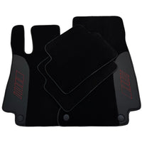 Black Floor Mats For Mercedes Benz GLE-Class C292 Coupe (2015-2020) | AutoWin Edition - AutoWin
