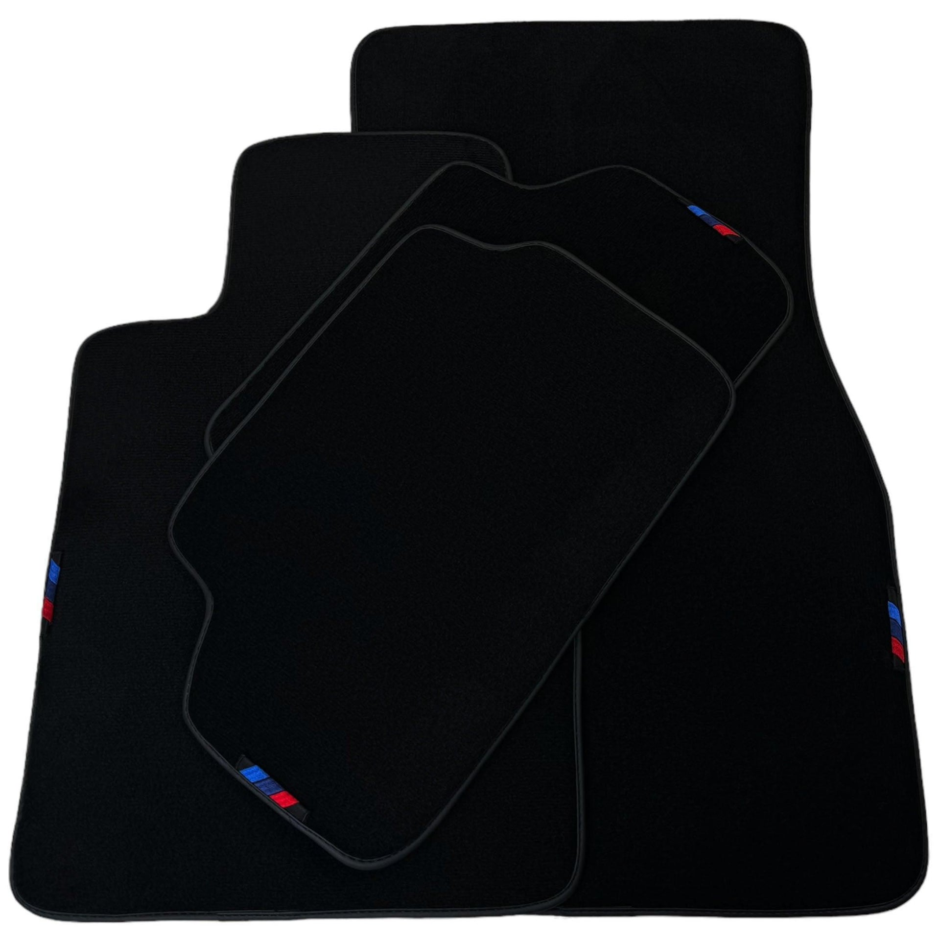 Black Mats For BMW 1 Series E88 Convertible | Black Trim - AutoWin