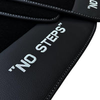 Black Mats For BMW 5 Series E28 Sedan No Steps Edition - AutoWin