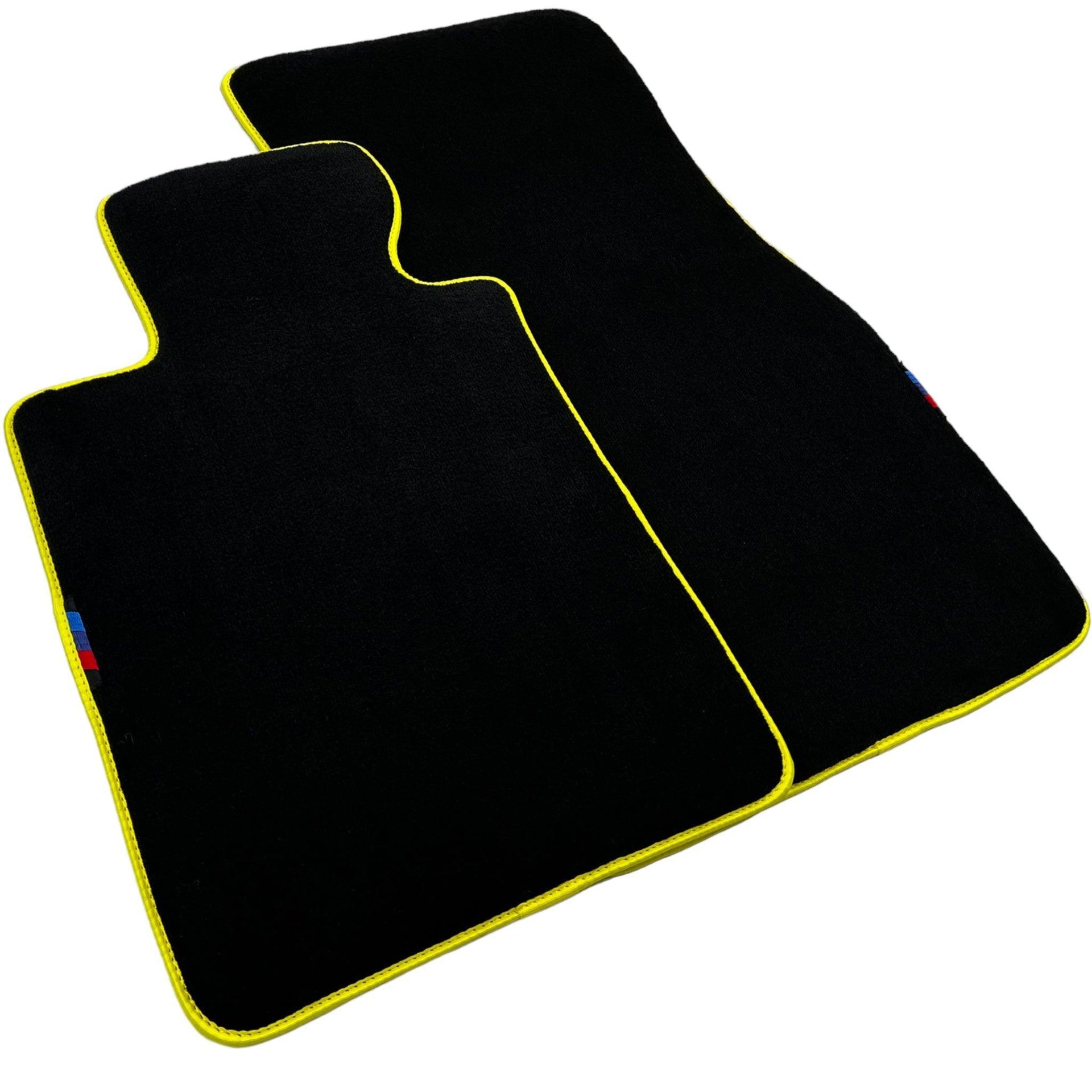 Black Mats For BMW M2 G87 | Yellow Trim - AutoWin