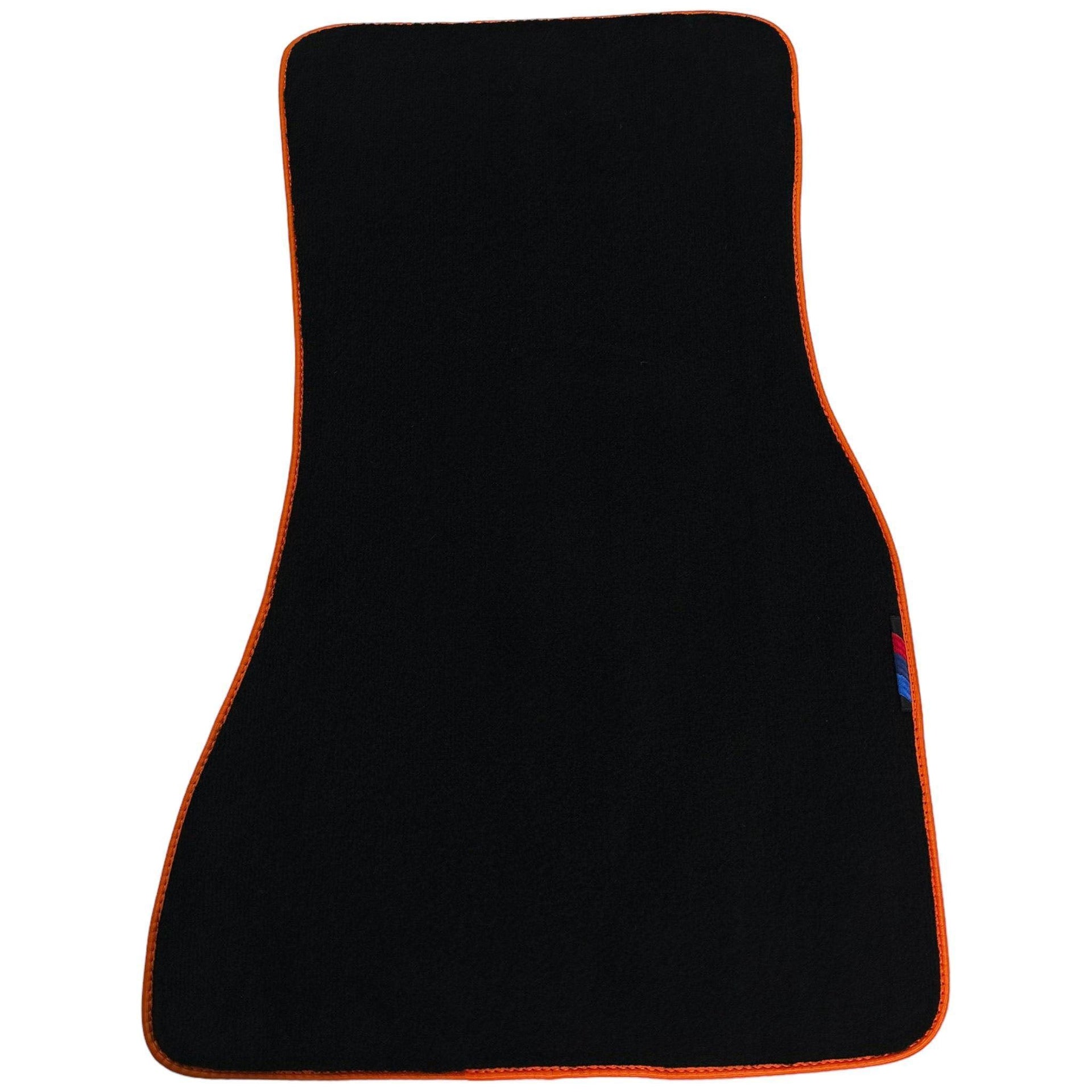 Black Mats For BMW M6 F06 Gran Coupe | Orange Trim - AutoWin