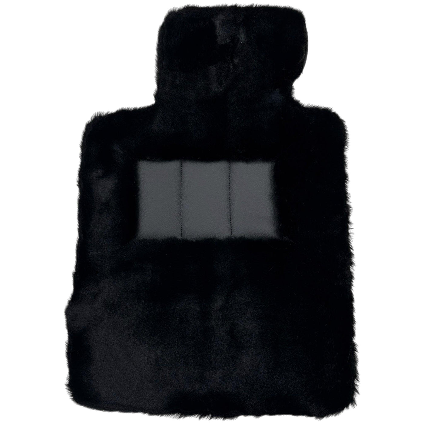 Black Sheepskin Floor Floor Mats For BMW M4 Series F82 - AutoWin