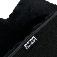 Black Sheepskin Floor Mats For Mercedes Benz E-Class W214 Sedan (2023-2024) | ER56 Design - AutoWin