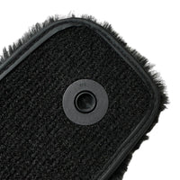 Black Sheepskin Floor Mats For Mercedes Benz GLA-Class X156 (2013-2017) | ER56 Design - AutoWin