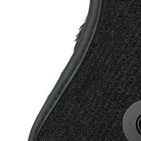 Black Sheepskin Floor Mats For Mercedes Benz GLE-Class C167 Coupe (2020-2023) | ER56 Design - AutoWin