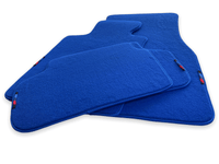Blue Floor Mats For BMW 2 Series F45 With M Package - AutoWin