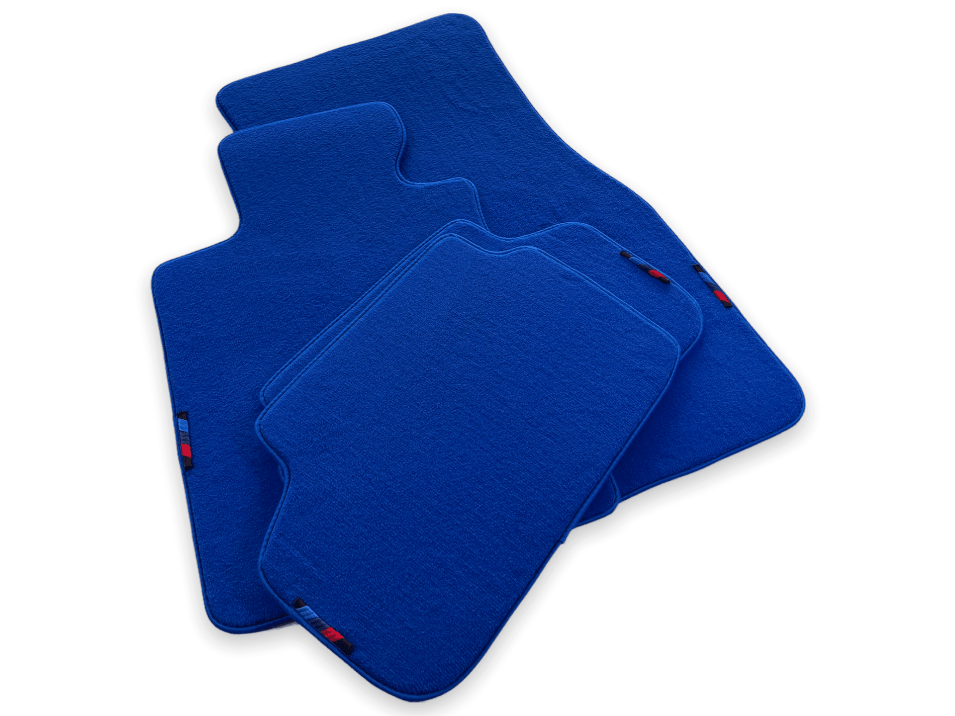 Blue Floor Mats For BMW M4 Series F82 With M Package - AutoWin