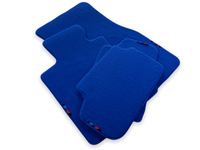 Blue Floor Mats For BMW X3M Series F97 With M Package - AutoWin