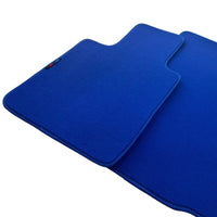 Blue Floor Mats For BMW Z4 Series E85 Convertible (2003-2008) With M Package - AutoWin
