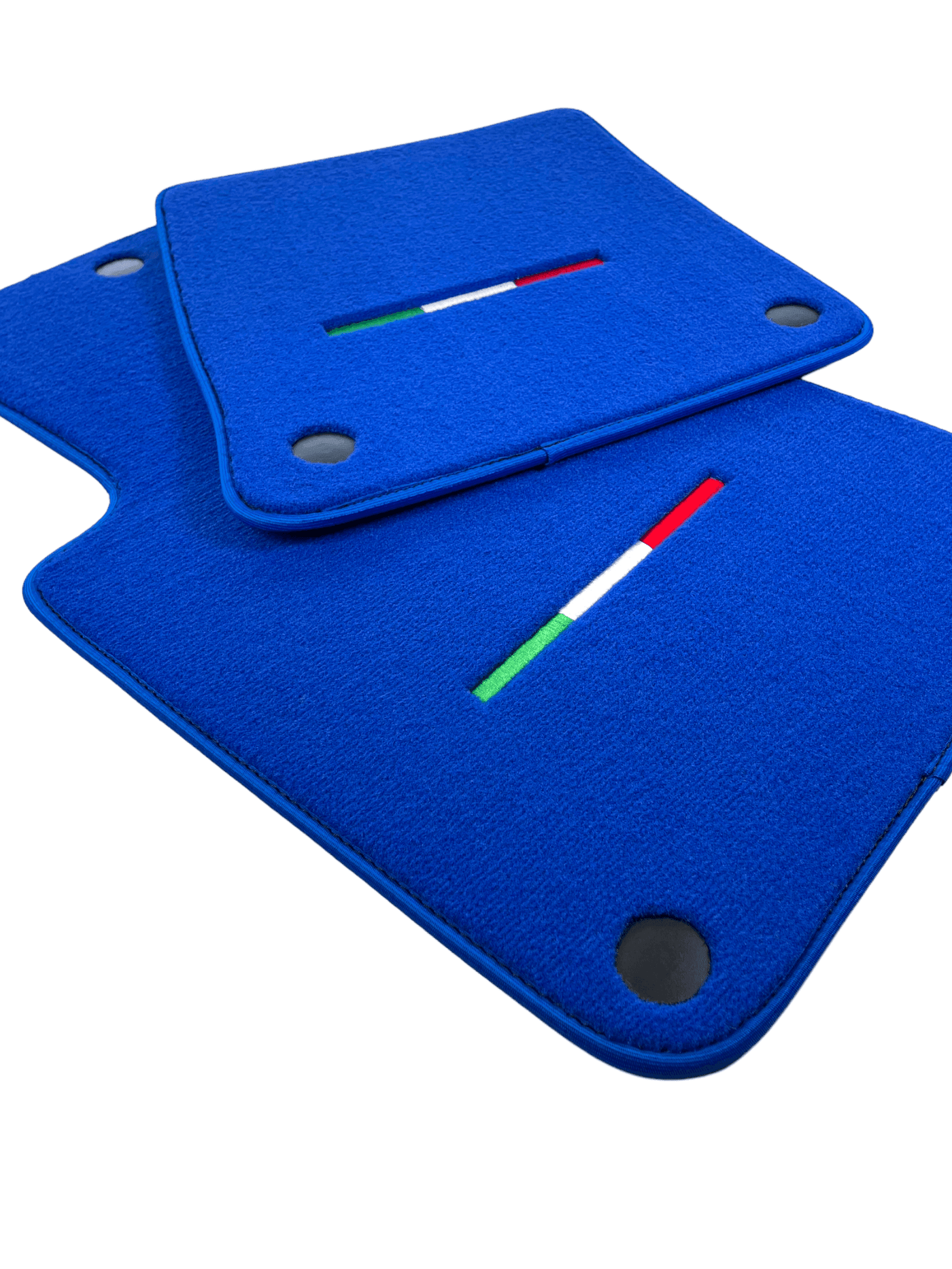 Blue Floor Mats For Ferrari 599 Coupe 2006-2012 Italian Edition - AutoWin