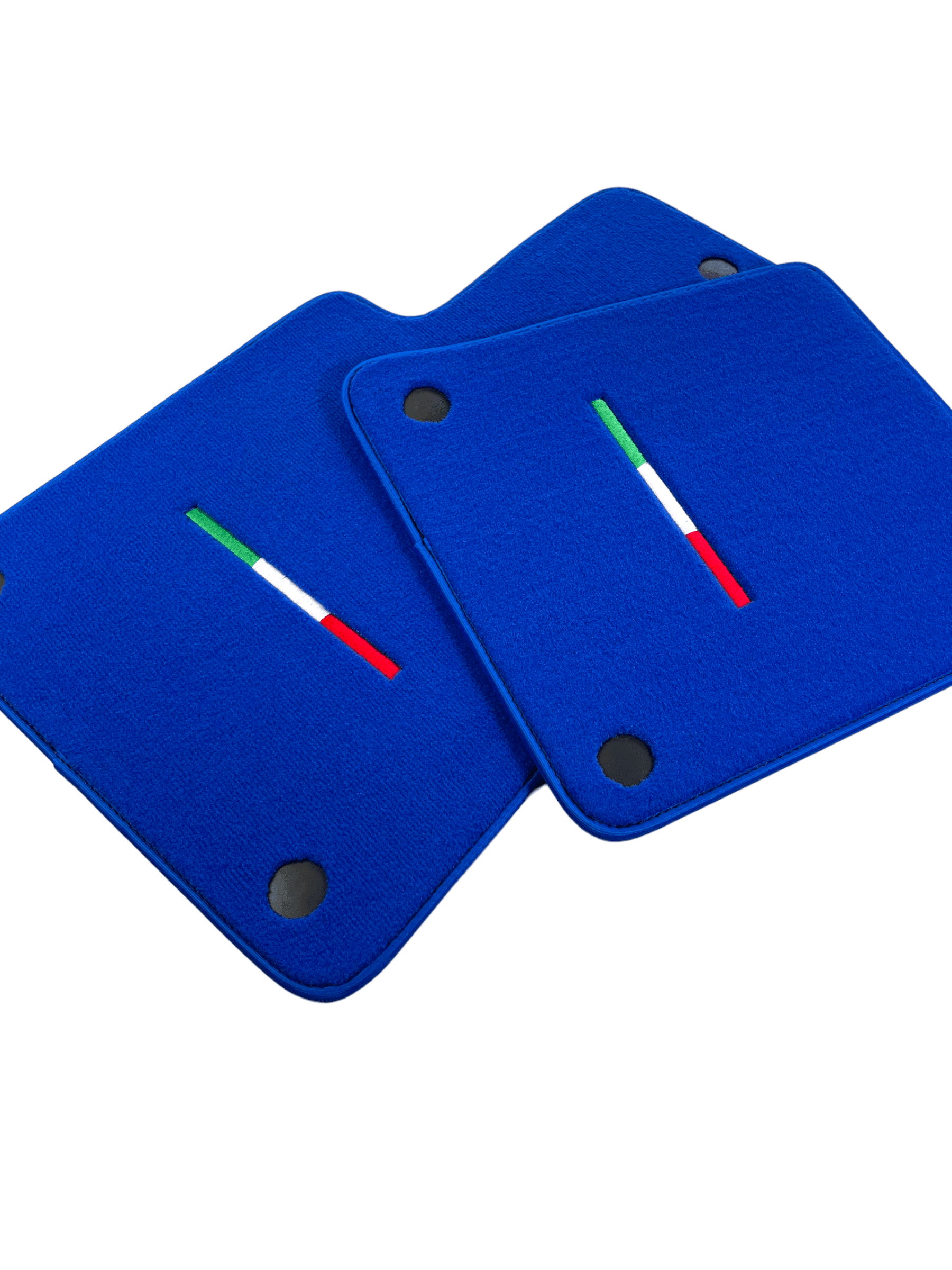 Blue Floor Mats For Ferrari 599 Coupe 2006-2012 Italian Edition - AutoWin