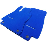 Blue Floor Mats For Mercedes Benz R-Class V251 (2005-2013) Long Wheelbase | Limited Edition - AutoWin