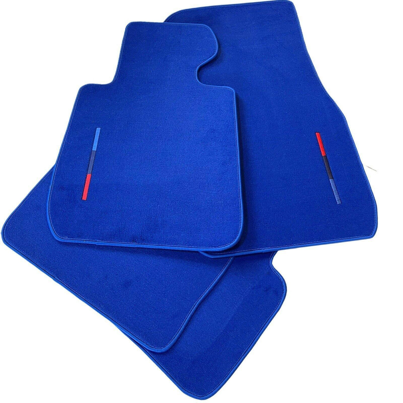 Blue Mats For BMW M3 4-door E90 With M Package - AutoWin