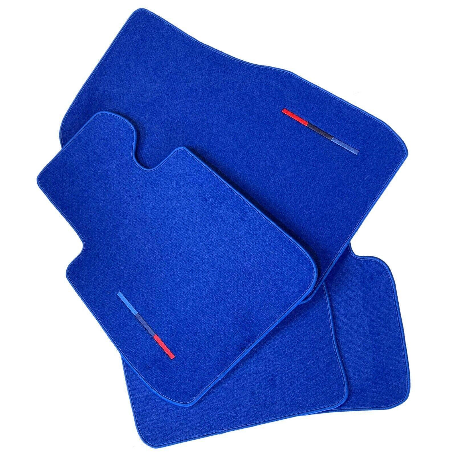 Blue Mats For BMW M6 F12 Convertible With M Package - AutoWin