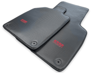 Carbon Fiber Leather Floor Mats for Audi R8 2015-2023 ER56 Design - AutoWin
